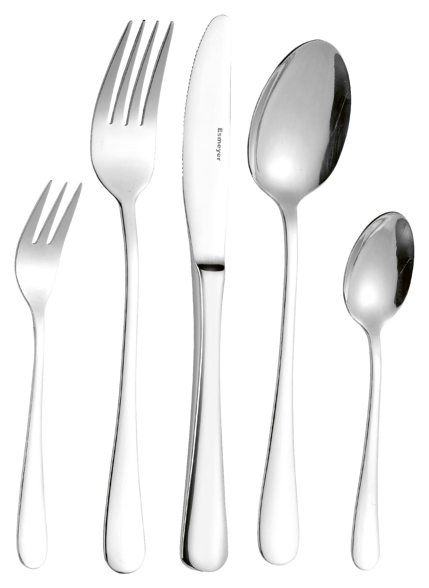 Besteckset Sylvia silber Edelstahl 30 tlg. Sylvia - silber