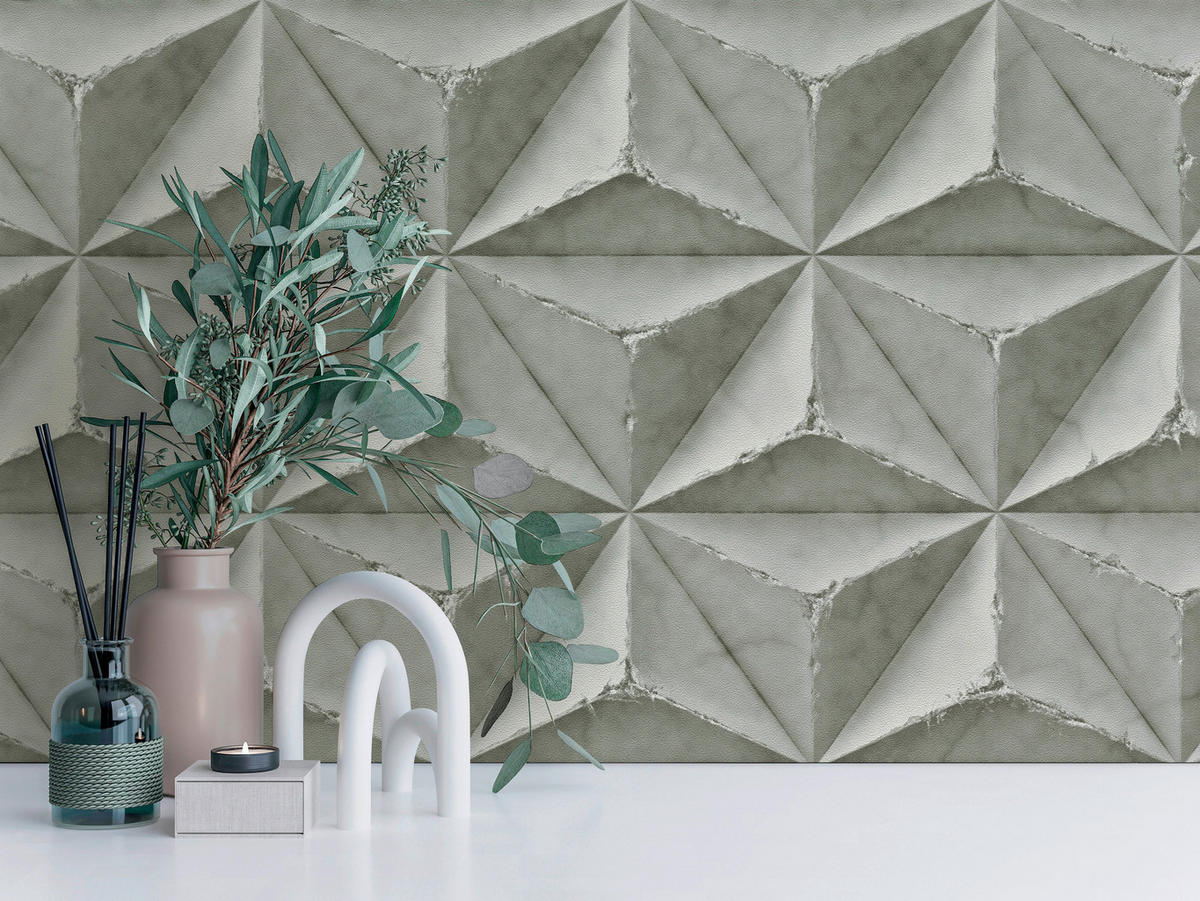 A.S.Creation Vliestapete weiß B/H/D: ca. 53x1005x8 cm Vliestapete - weiß (8,00/1005,00cm) - A.S.Creation