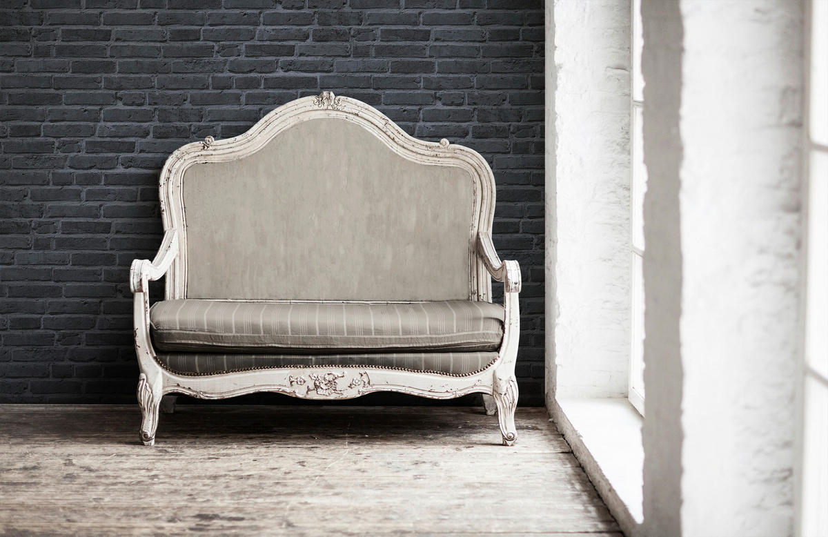 A.S.Creation Vliestapete grau B/H/D: ca. 53x1005x9 cm Vliestapete - grau (9,00/1005,00cm) - A.S.Creation