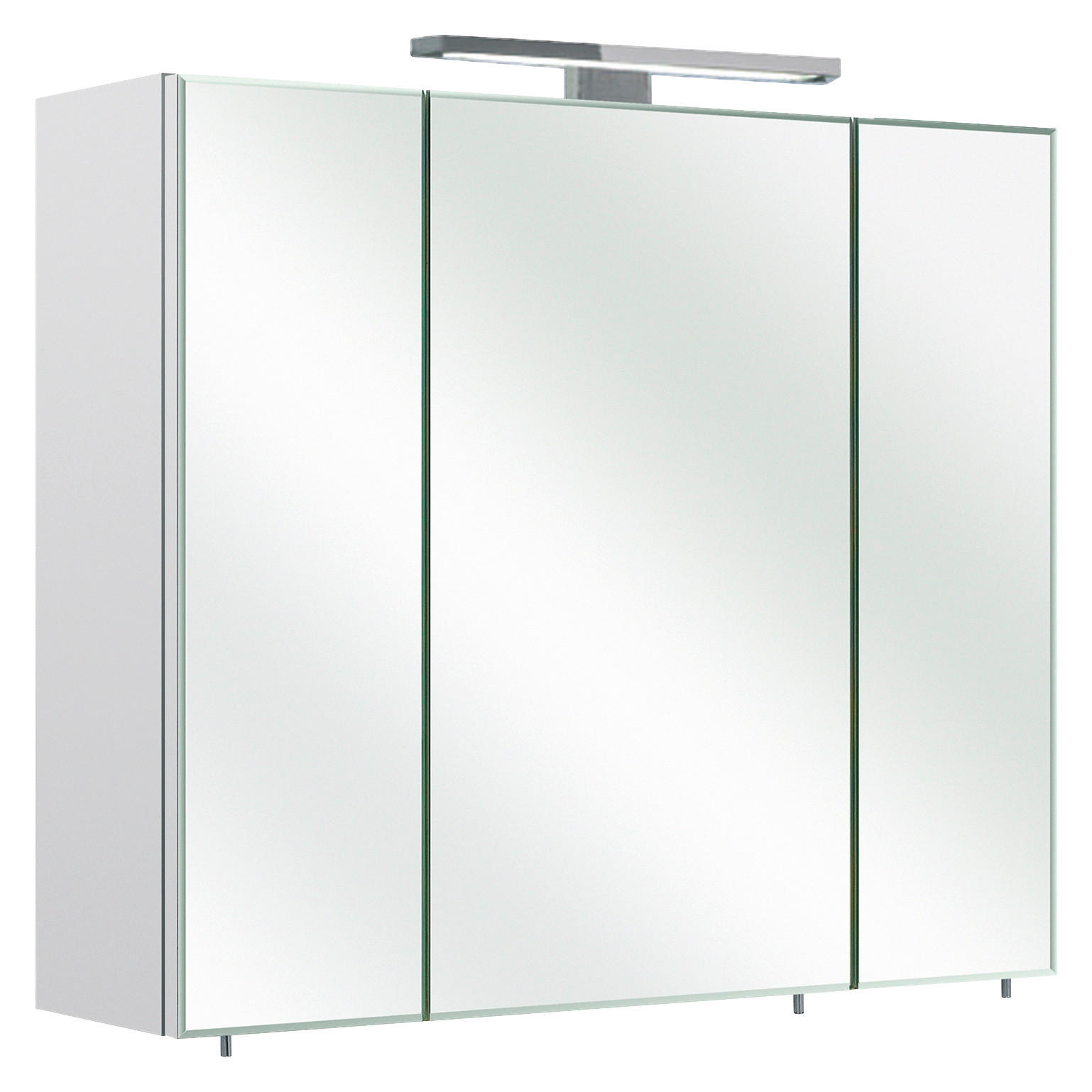 Lichtspiegel Quickset 360 weiß glanz B/H/T: ca. 70x60x20 cm Quickset 360 - weiß (70,00/60,00/20,00cm) - Pelipal