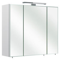 Lichtspiegel Quickset 360 weiß glanz B/H/T: ca. 70x60x20 cm Quickset 360 - weiß (70,00/60,00/20,00cm) - Pelipal