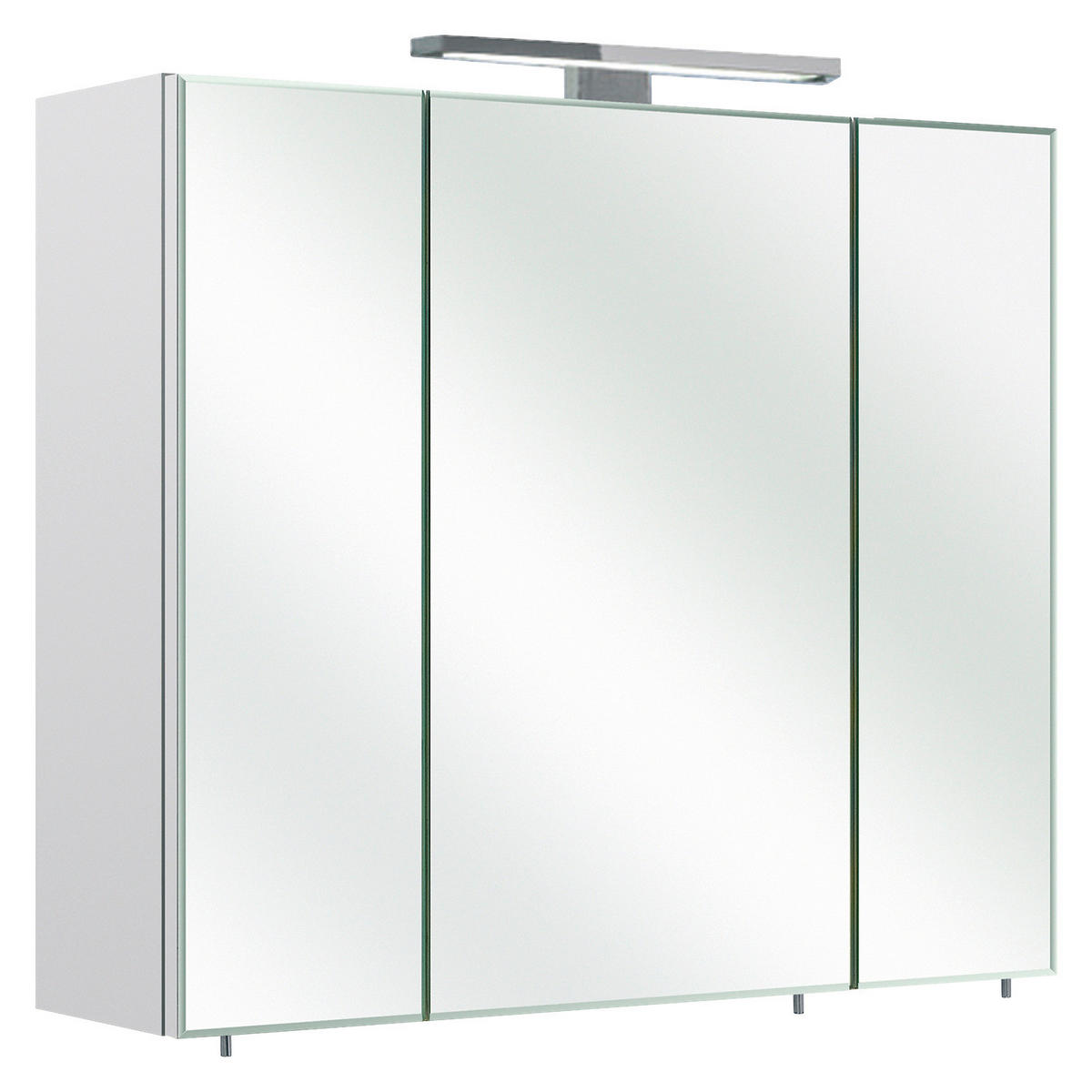 Lichtspiegel Quickset 360 weiß glanz B/H/T: ca. 70x60x20 cm Quickset 360 - weiß (70,00/60,00/20,00cm) - Pelipal