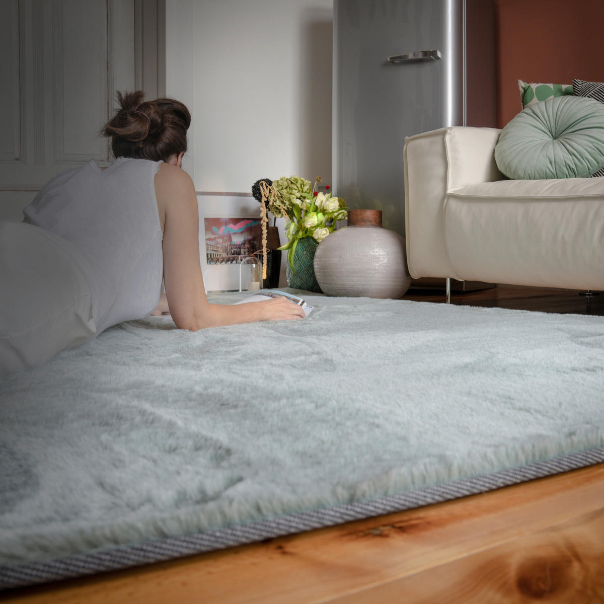 Obsession Teppich My Jinx grün B/L: ca. 160x230 cm My Jinx - grün (160,00/230,00cm) - Obsession