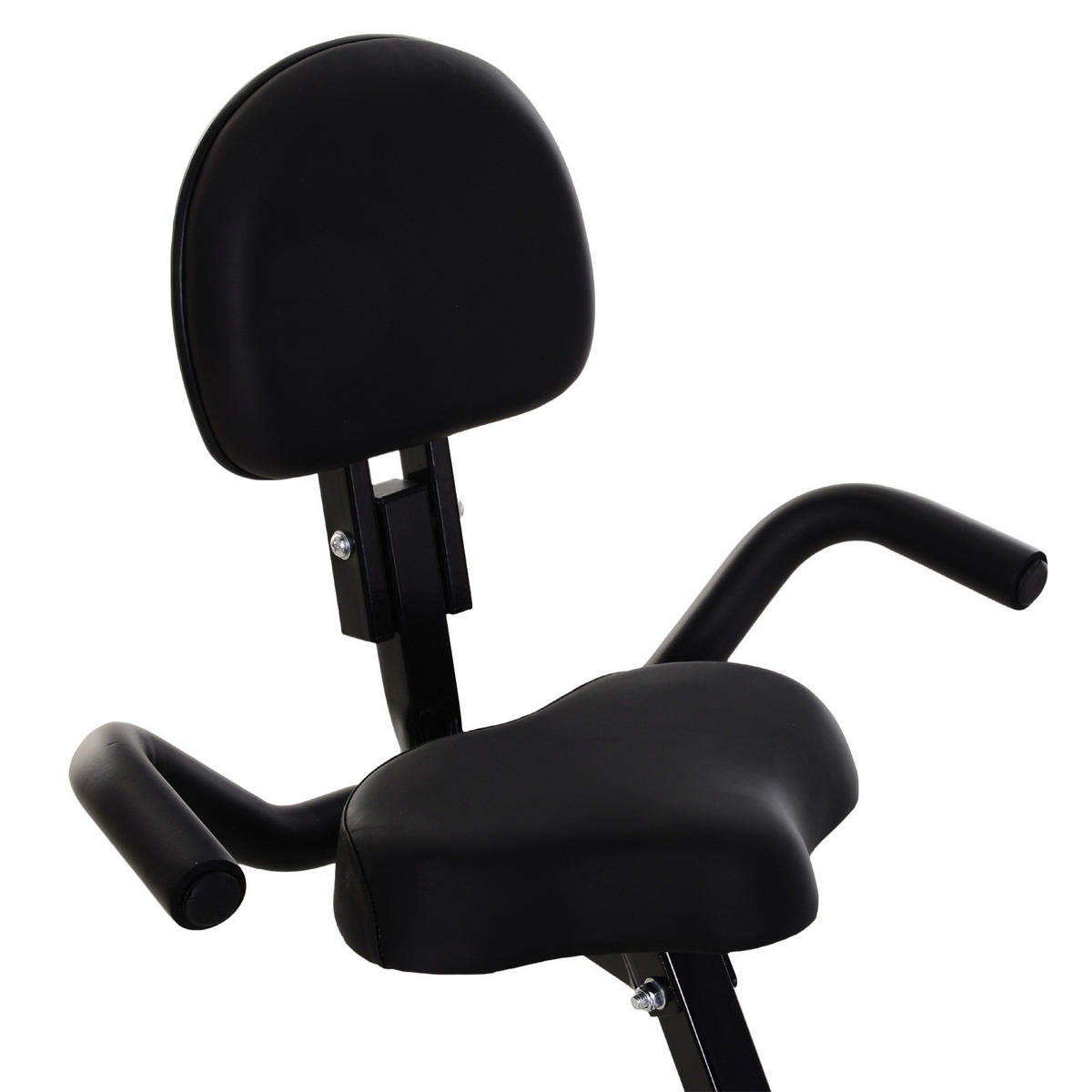 HOMCOM Fahrradtrainer schwarz Stahl Fahrradtrainer - schwarz - HOMCOM