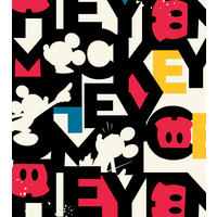 Komar Fototapete Mickey Mixup IADX5-054 B/H: ca. 250x280 cm Mickey Mixup IADX5-054 - (250,00/280,00cm) - Komar