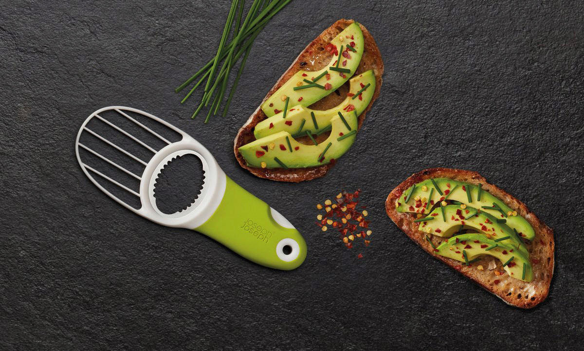 Joseph Joseph Avocado-Schneider grün Kunststoff Avocado-Schneider - grün - Joseph Joseph