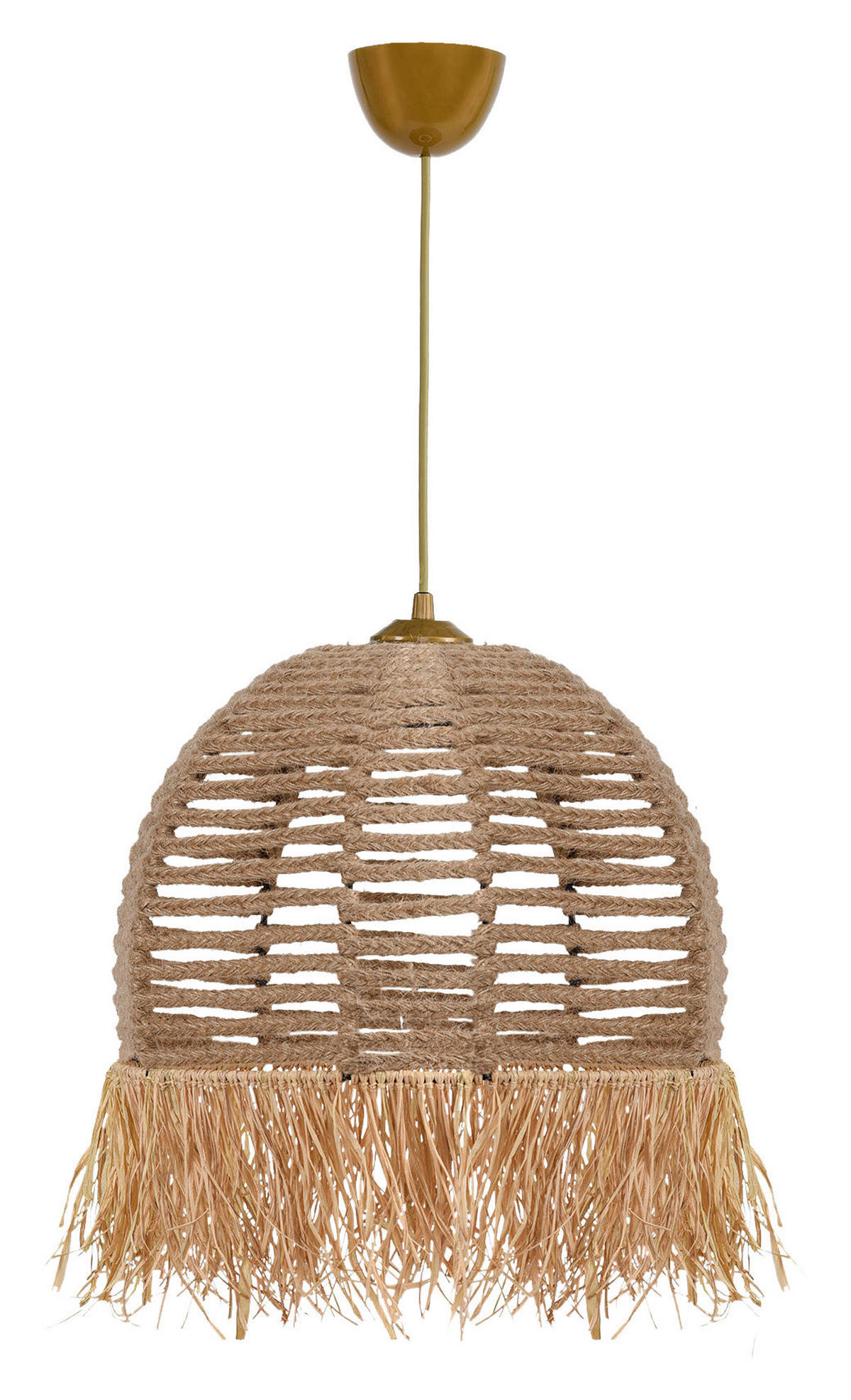 Opviq Pendelleuchte creme Baumwolle B/H/T/L/D: ca. 30x80x30x30x30 cm E27 1 Brennstellen Pendelleuchte_TM218 - creme (30,00/30,00/80,00cm) - Opviq