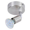 Spots Joris nickel matt Metall H/D: ca. 10x8 cm GU10 1 Brennstellen Spot_1flg.Joris - nickel matt (8,00/10,00cm)