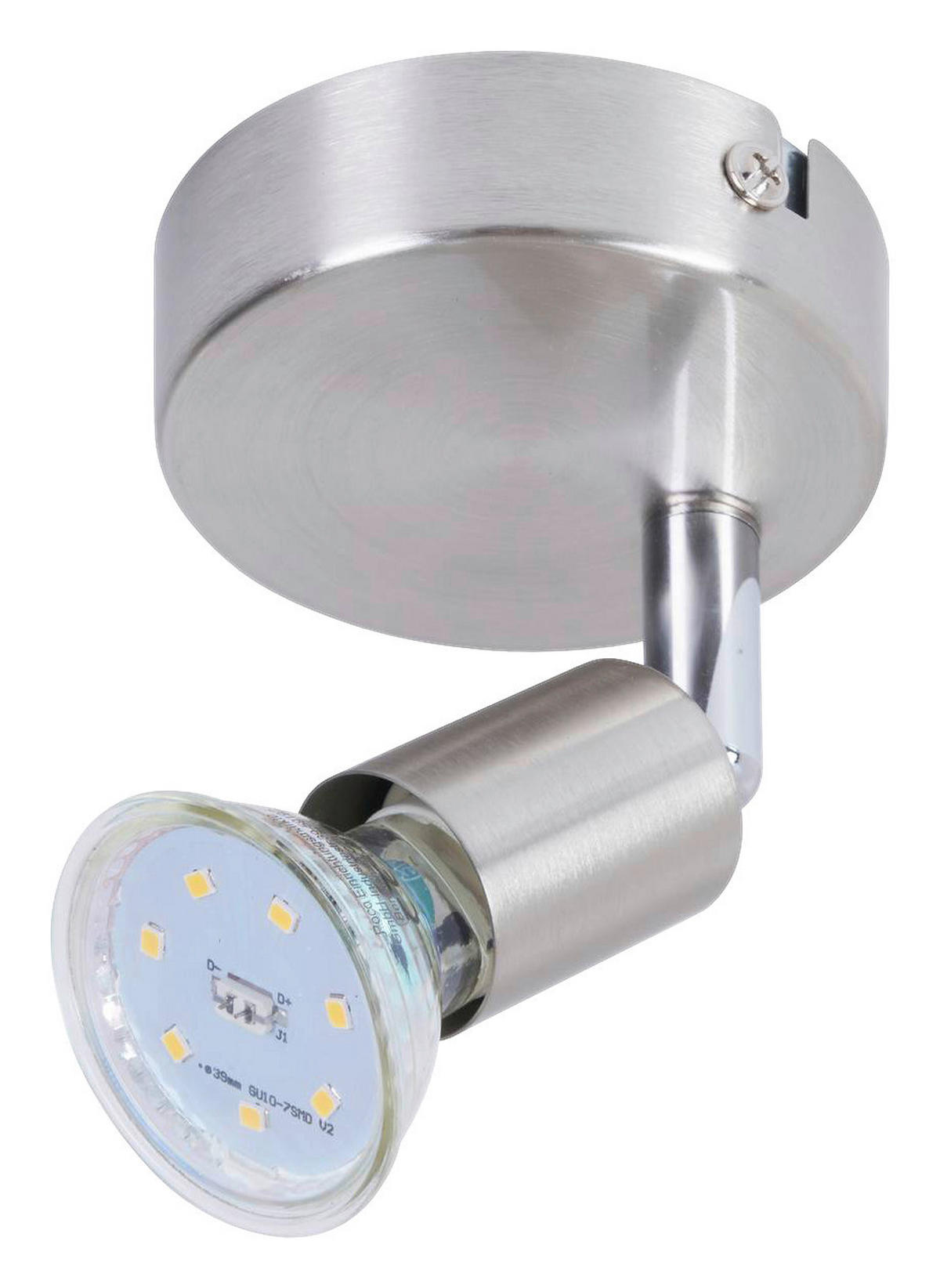 Spots Joris nickel matt Metall H/D: ca. 10x8 cm GU10 1 Brennstellen Spot_1flg.Joris - nickel matt (8,00/10,00cm)