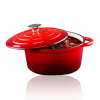 alpina Bräter rot Eisen D: ca. 24 cm Bräter_rund - rot (24,00cm) - Alpina