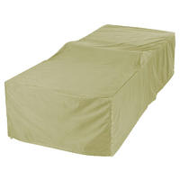 Grasekamp Schutzhülle für Gartenliege beige Kunststoff B/H/L: ca. 75x40x200 cm Schutzhülle_Gartenliege - beige (200,00/75,00/40,00cm) - Grasekamp