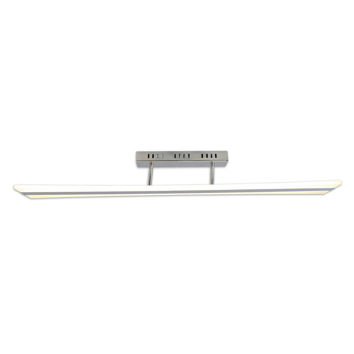 Näve Leuchten Deckenleuchte 1201650 silber Kunststoff Metall B/H/T: ca. 14x11,5x99,4 cm null 1 Brennstellen Tiara - silber (14,00/11,50/99,40cm) - Näve Leuchten