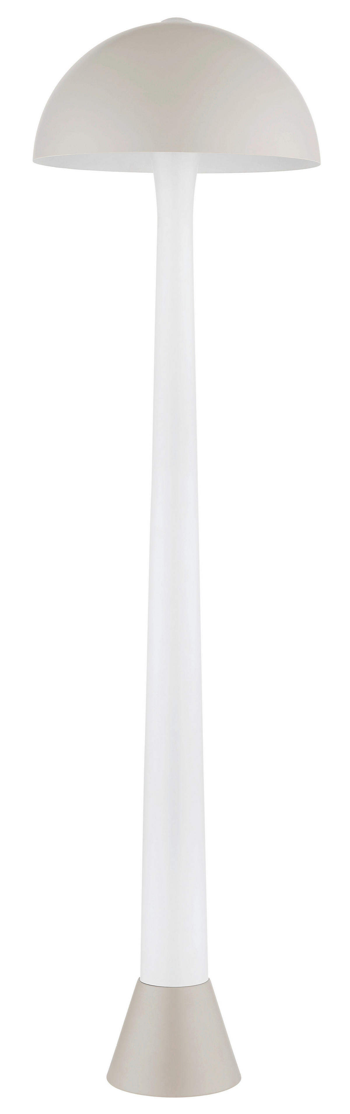 GLOBO Stehleuchte sand weiß Metall H/D: ca. 150x40 cm E27 1 Brennstellen MERLIN - sand/weiß (40,00/150,00cm) - GLOBO