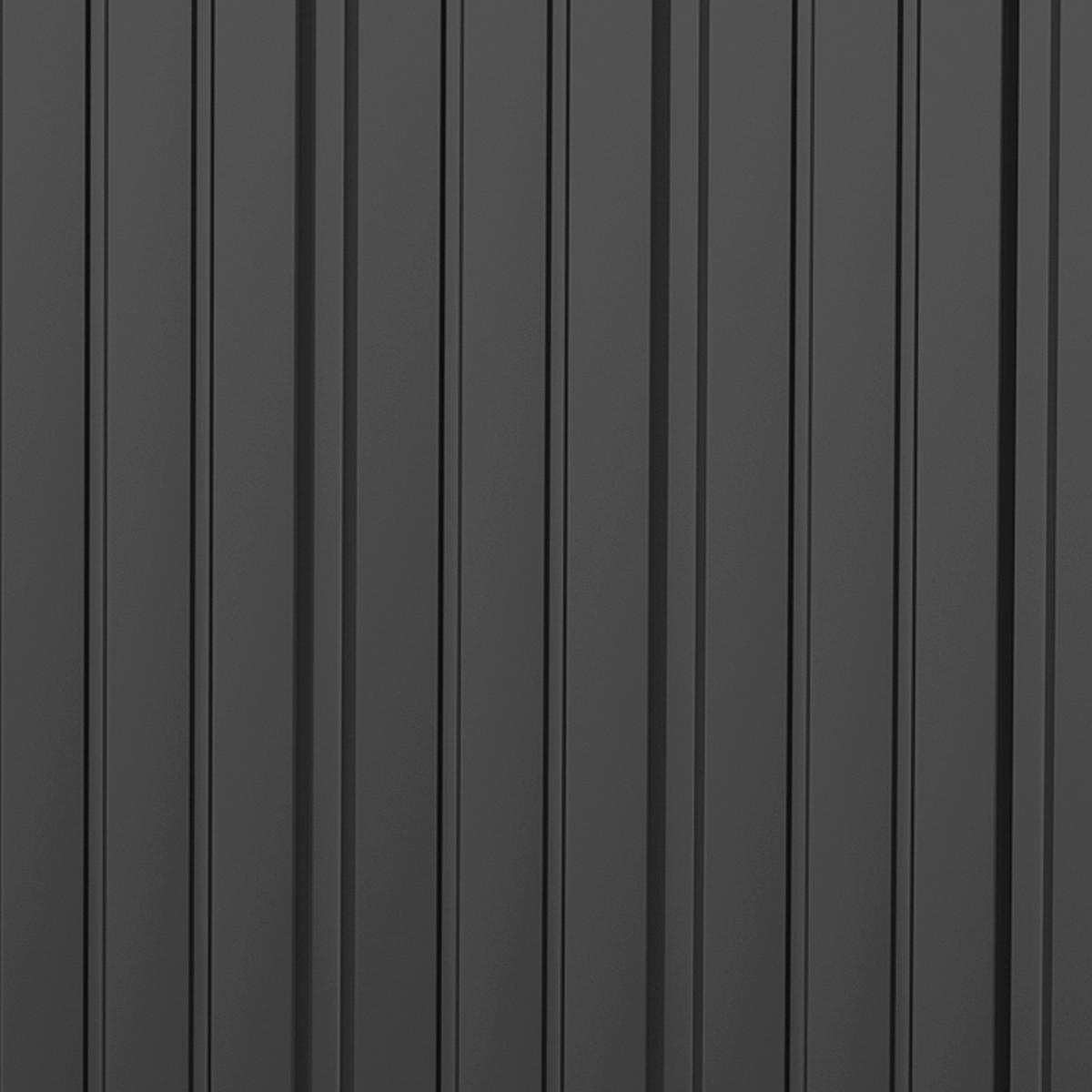 Outsunny Gartenhaus schwarz B/H/L: ca. 94,5x196x161,5 cm Gartenhaus - schwarz (161,50/94,50/196,00cm) - Outsunny