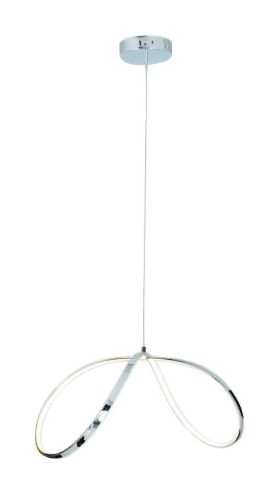 Näve Leuchten LED Pendelleuchte NV7053542 Loop Line - Chrom (72,00/32,00/120,00cm) - Näve Leuchten