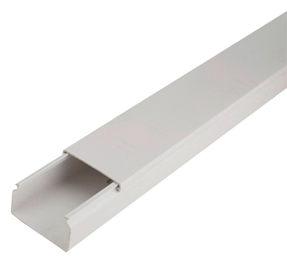 Installationskanal weiß B/H/L: ca. 4x2,5x200 cm Installationskanal 25x40mm 2m - weiß (200,00/4,00/2,50cm)