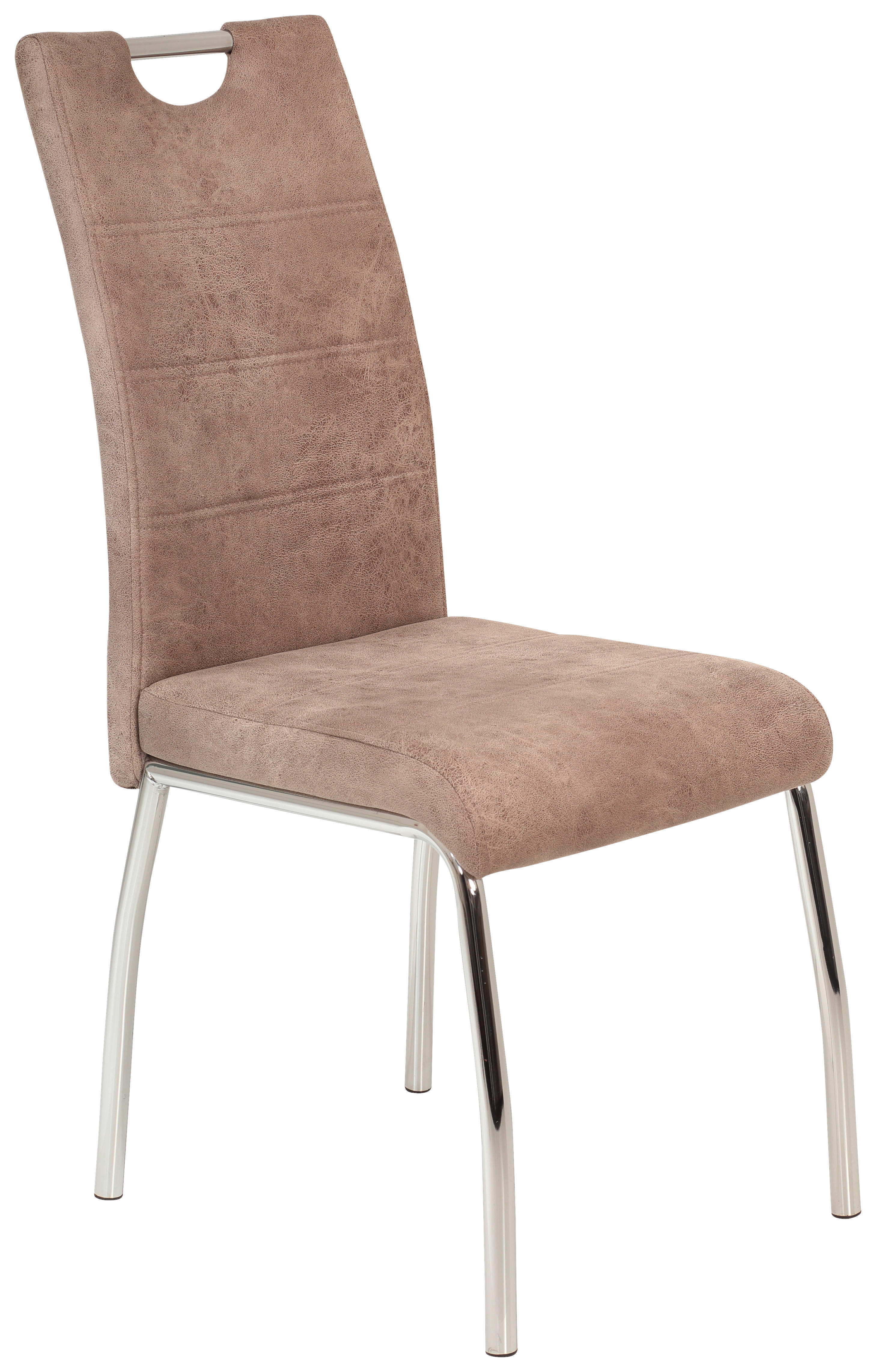 Stuhl Susi 4er Set beige Vintage Microfaser B/H/T: ca. 44x98x61 cm Susi 4er Set - beige (44,00/98,00/61,00cm) - Hela