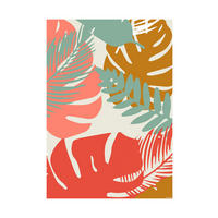 Komar Poster Winter Tropics Black Panther Plants Blätter B/L: ca. 30x40 cm Winter Tropics Black Panther Plants - (30,00/40,00cm) - Komar