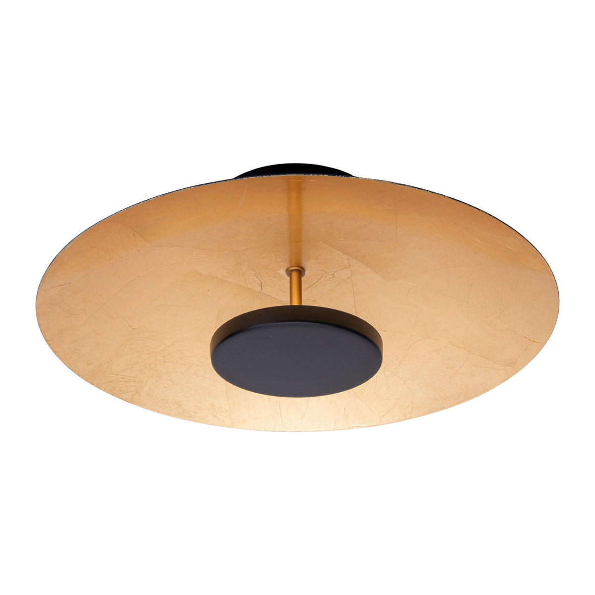 Näve Leuchten Deckenleuchte Firenze 1265358 schwarz gold Metall B/H/T: ca. 30x15x30 cm null 1 Brennstellen Firenze - gold/schwarz (30,00/15,00/30,00cm) - Näve Leuchten
