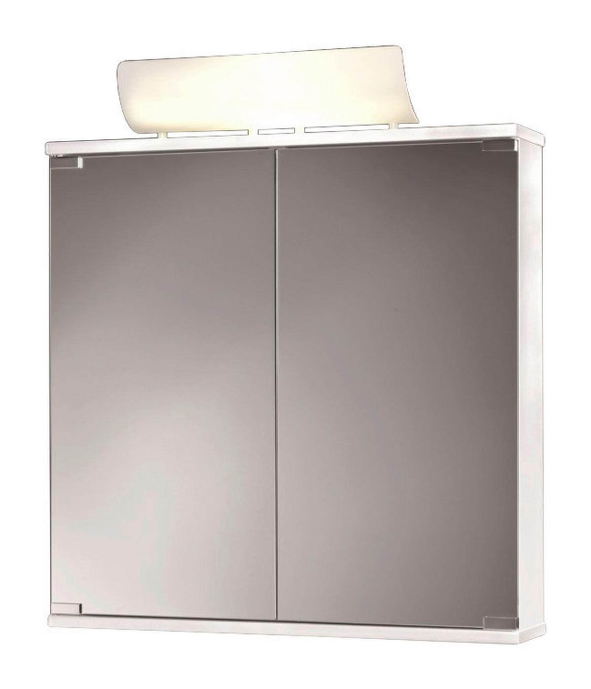 Spiegelschrank 1119 weiß B/H/T: ca. 60x74x19 cm 1119 - weiß (60,00/74,00/19,00cm)