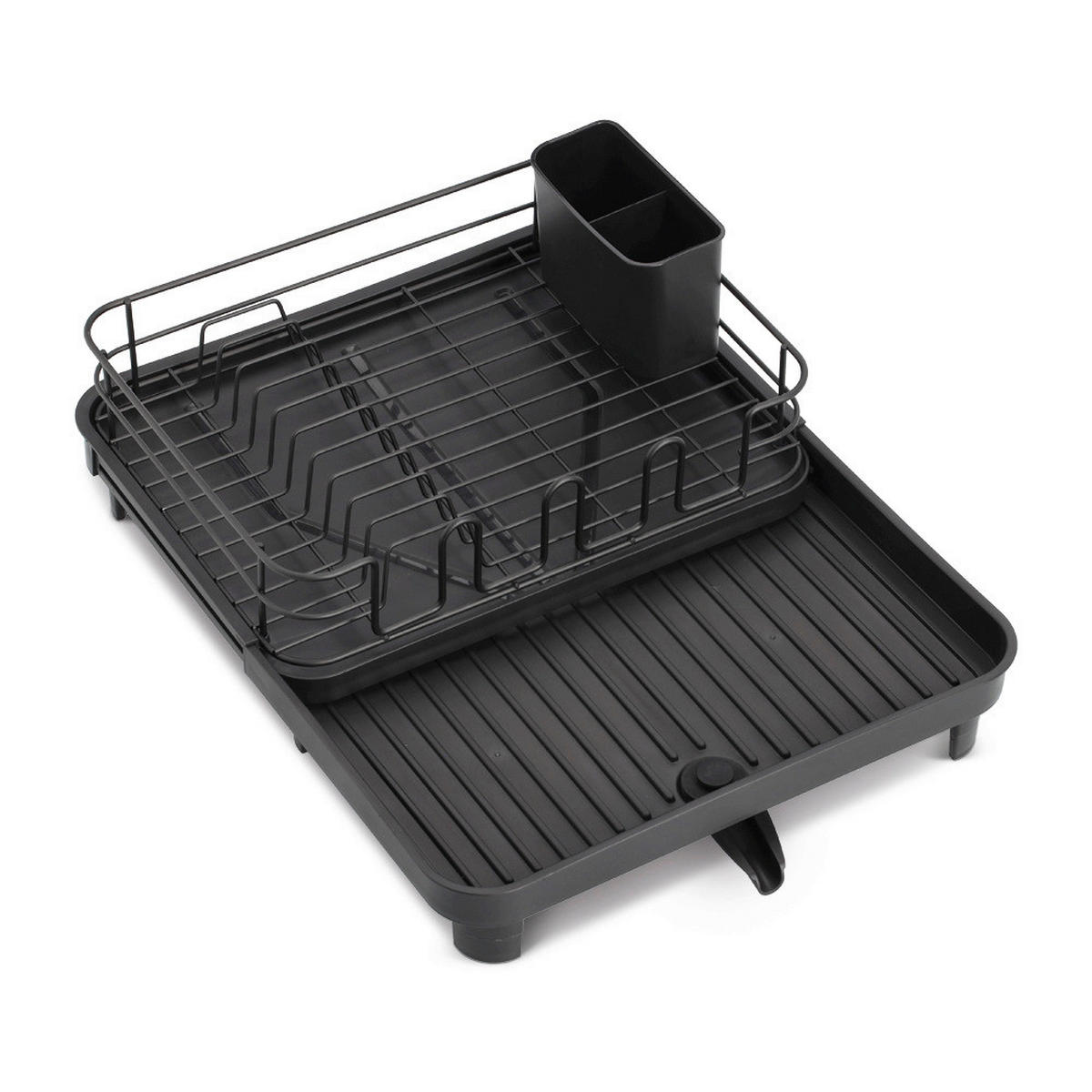 Zeller Geschirrabtropfständer schwarz Metall B/H/L: ca. 32x20x41 cm Geschirrabtropfständer - schwarz (41,00/32,00/20,00cm) - Zeller