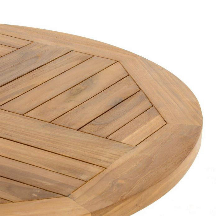 VCM Balkontisch braun Teakholz H/T/D: ca. 75x15x80 cm Balkontisch - braun (80,00/75,00cm) - VCM