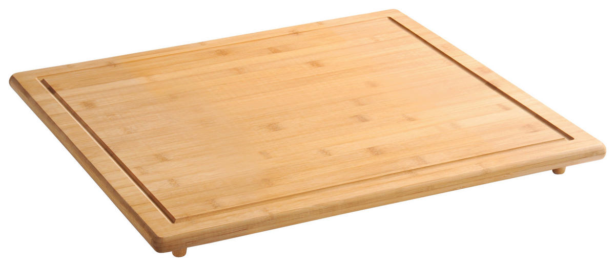 Kesper Haushaltshelfer natur Holz Bambus Herdabdeckplatte_Gourmet - natur - Kesper