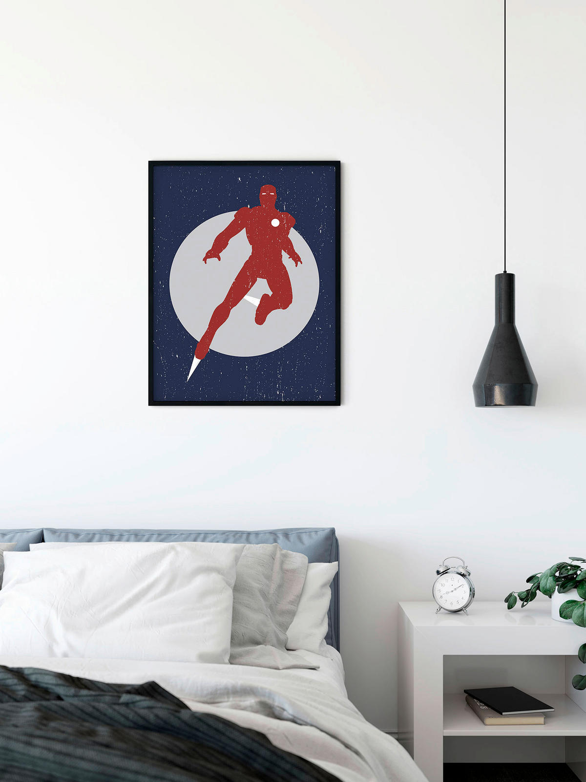 Komar Poster Iron Man Fly Disney B/L: ca. 40x50 cm Iron Man Fly - (40,00/50,00cm) - Komar