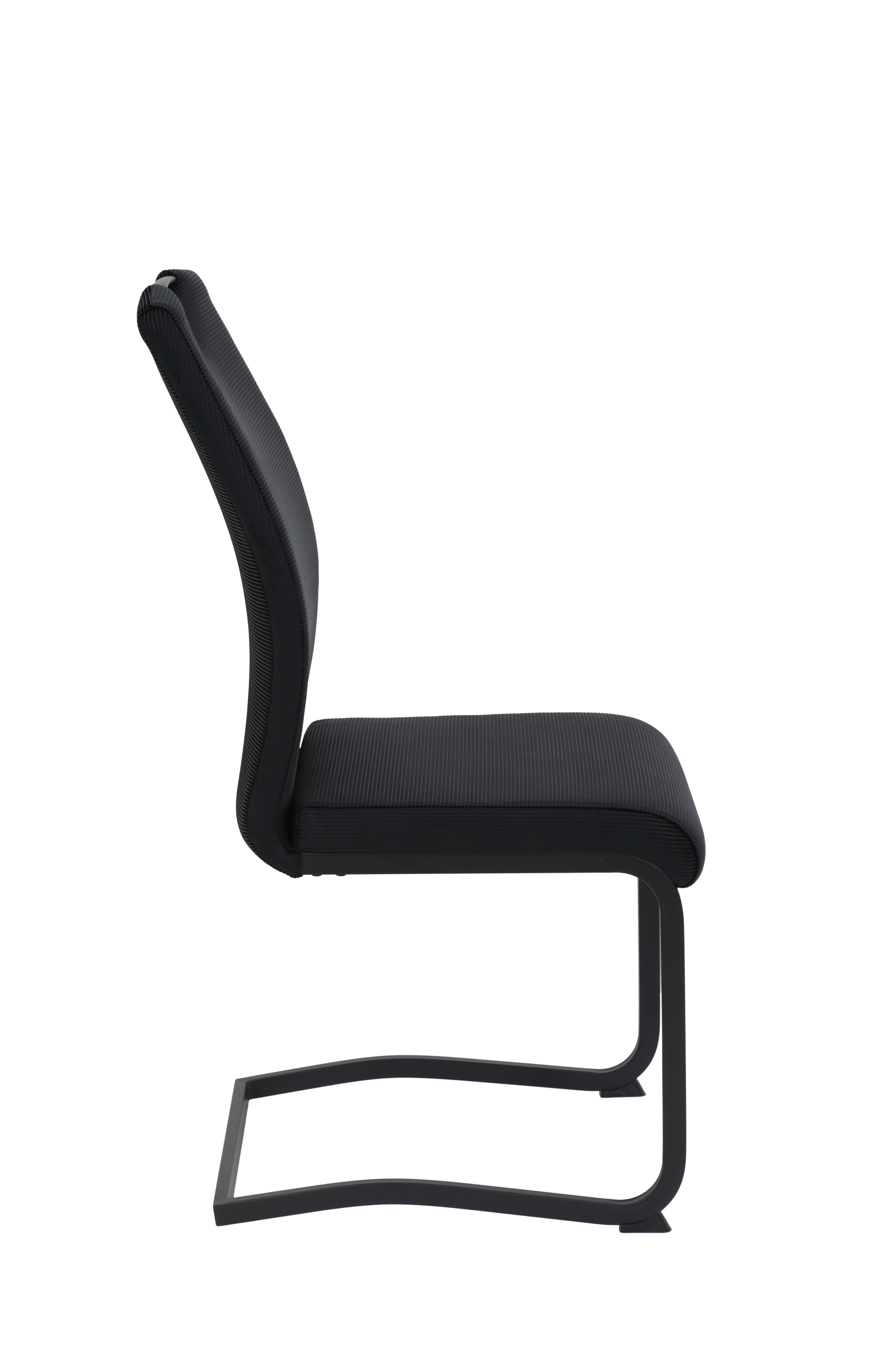 Thumbnail - Schwingstuhl Riga schwarz schwarz Samt Metall