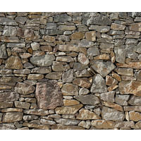 Komar Fototapete Stone Wall B/L: ca. 300x250 cm Stone Wall - (300,00/250,00cm) - Komar