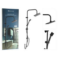 Duschsystem schwarz B/H/L: ca. 20x20x150 cm Duschsystem - schwarz (150,00/20,00/20,00cm)