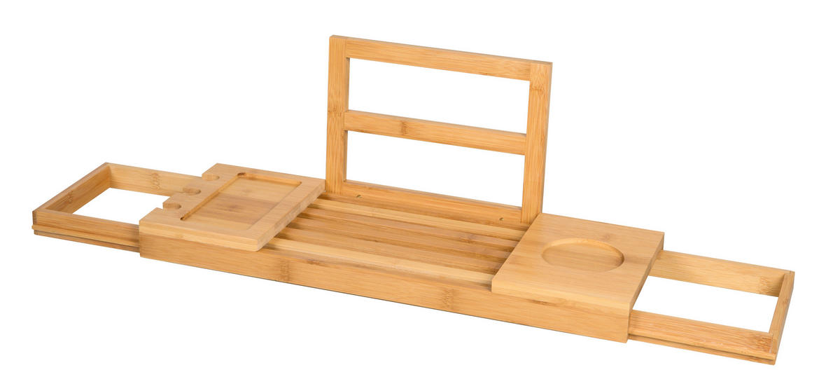 Badewannenablage natur Bambus B/L: ca. 92x18 cm Badewannenablage - natur (92,00/18,00cm)