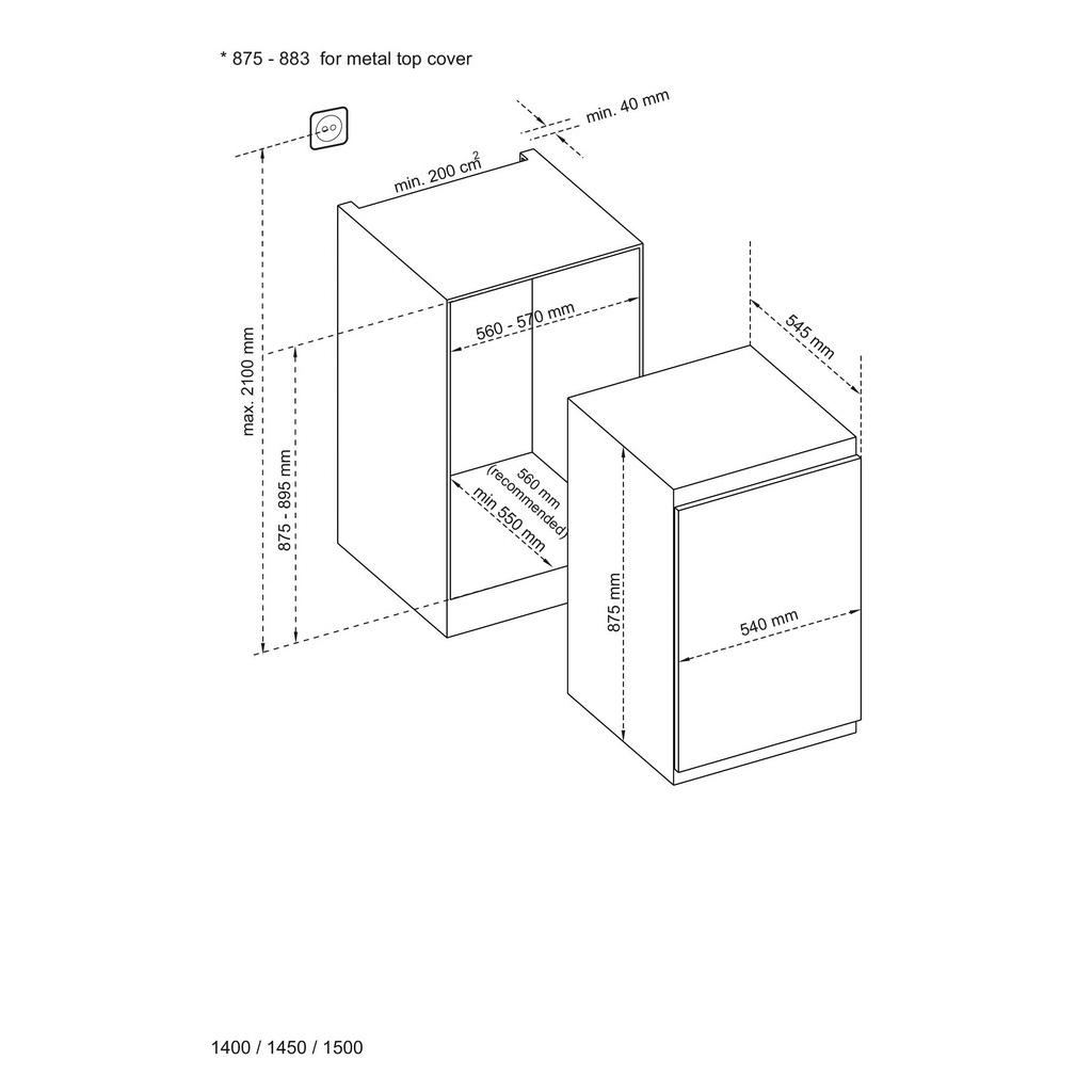 Thumbnail - Respekta Küchenblock Amanda grau Hochglanz B/H/T: ca. 280x200x60 cm