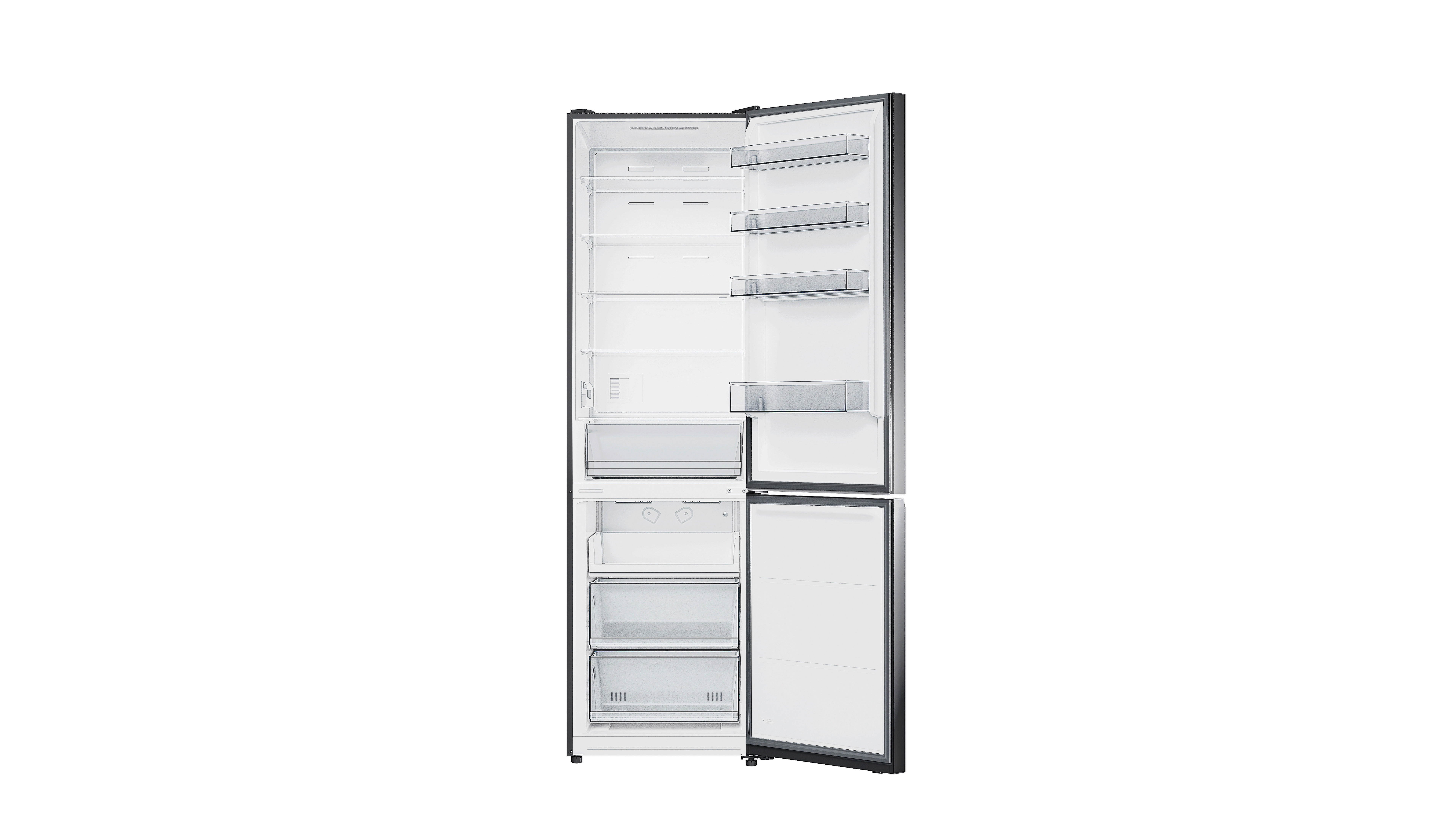 Wolkenstein Kühl-/Gefrierkombination WKG456ENFDIX Inox B/H/T/L: ca. 59,5x201x68x68 cm WKG456ENFDIX - Inox (68,00/59,50/201,00cm) - Wolkenstein