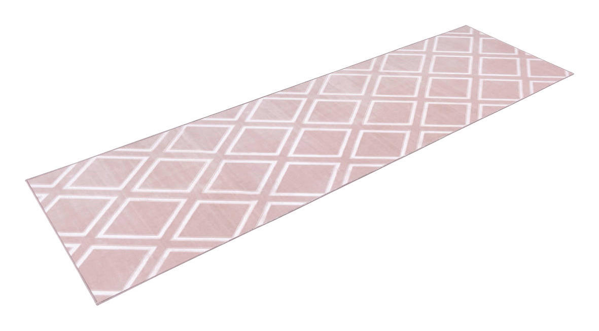 360Living Teppich Monroe rosa B/L: ca. 80x300 cm Monroe - rosa (80,00/300,00cm)