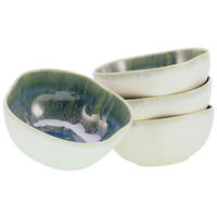 CreaTable Schalen-Set Yuki multicolor Steinzeug D: ca. 16 cm Yuki - multicolor (16,00cm) - CreaTable