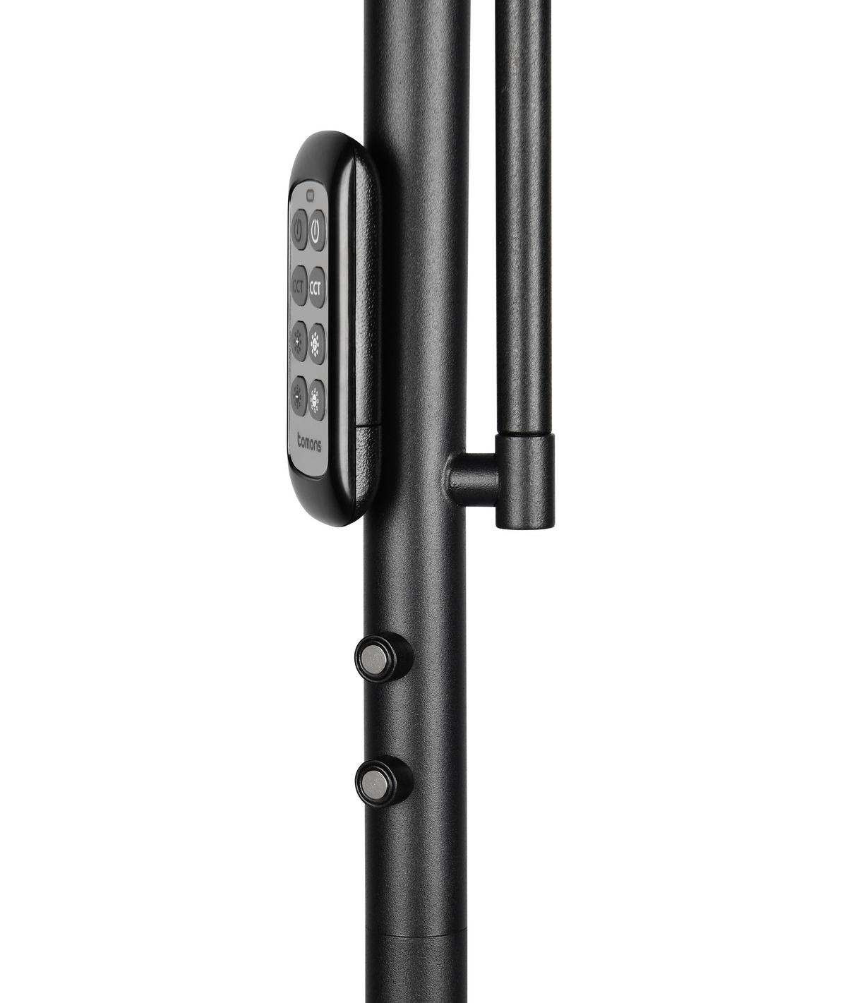 Reality LED Stehleuchte mattschwarz Metall H: ca. 183 cm 1 Brennstellen Palermo - mattschwarz (183,00cm) - Reality