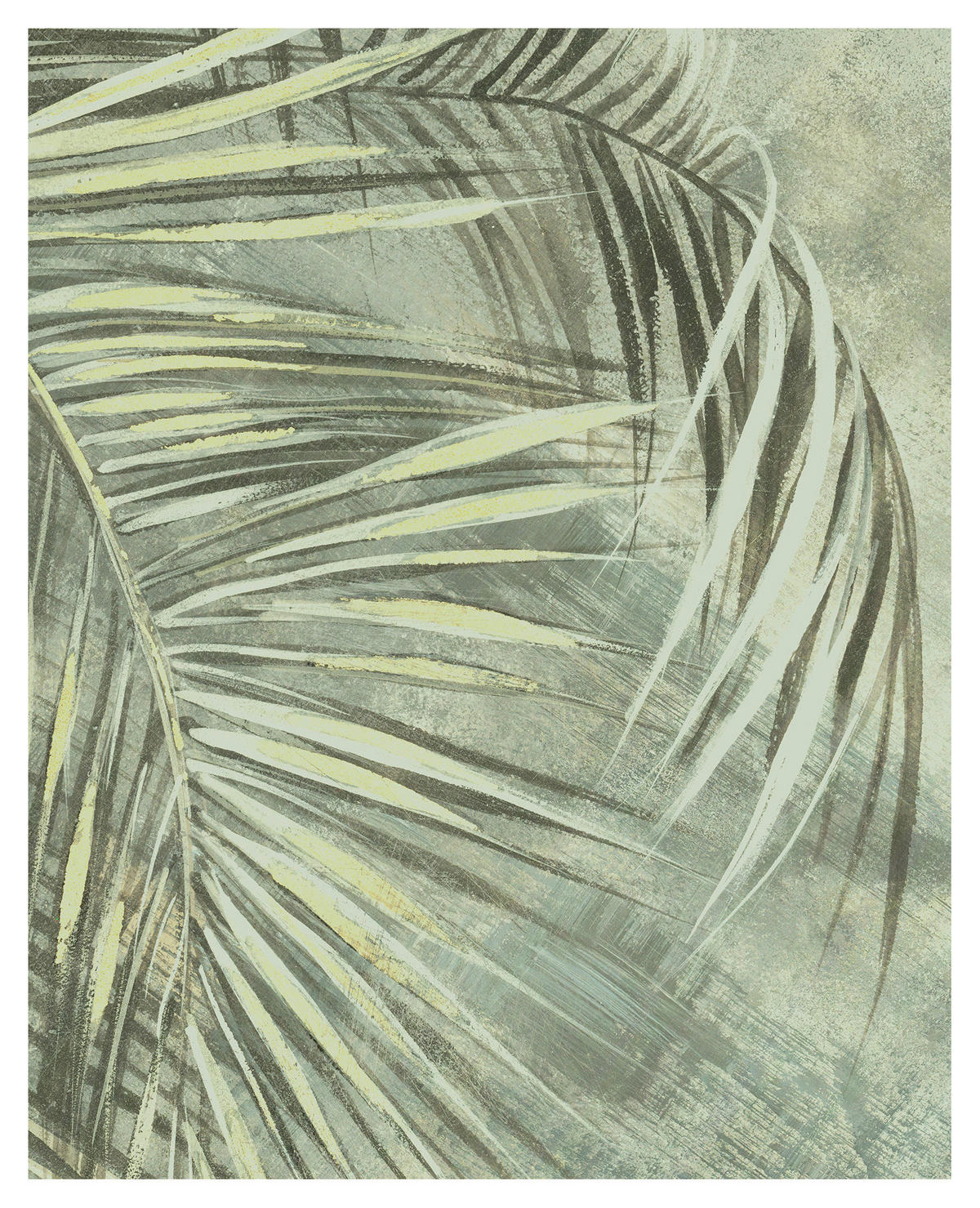 Komar Poster La Réunion Palmen B/L: ca. 40x50 cm La Réunion - (40,00/50,00cm) - Komar