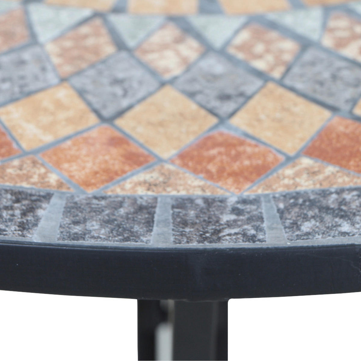 Gardamo Gartentisch PRATO schwarz Eisen PRATO - schwarz - Gardamo