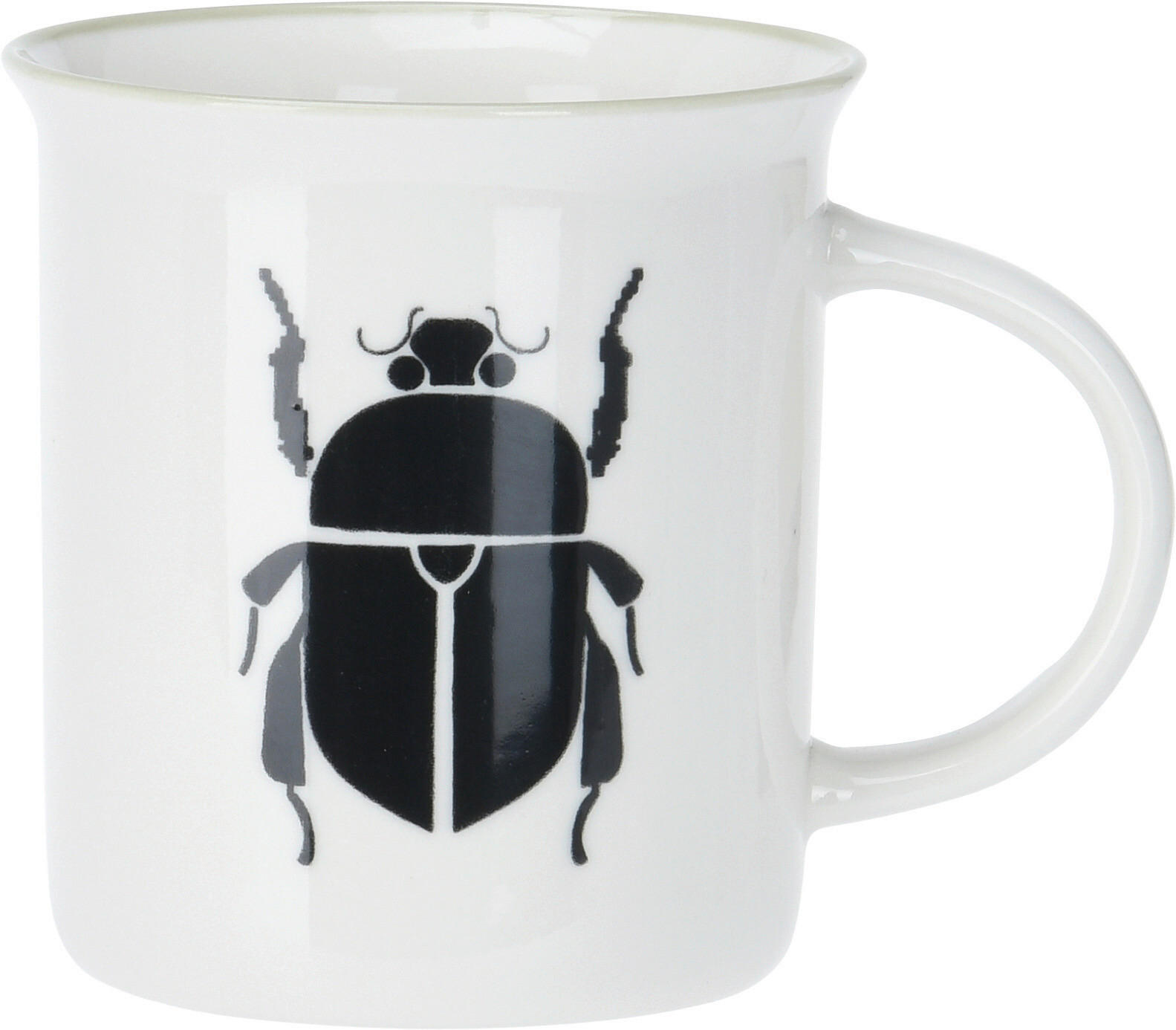 Kaffeebecher weiß Porzellan 3 tlg. Kaffeebecherset_3tlg. - weiß