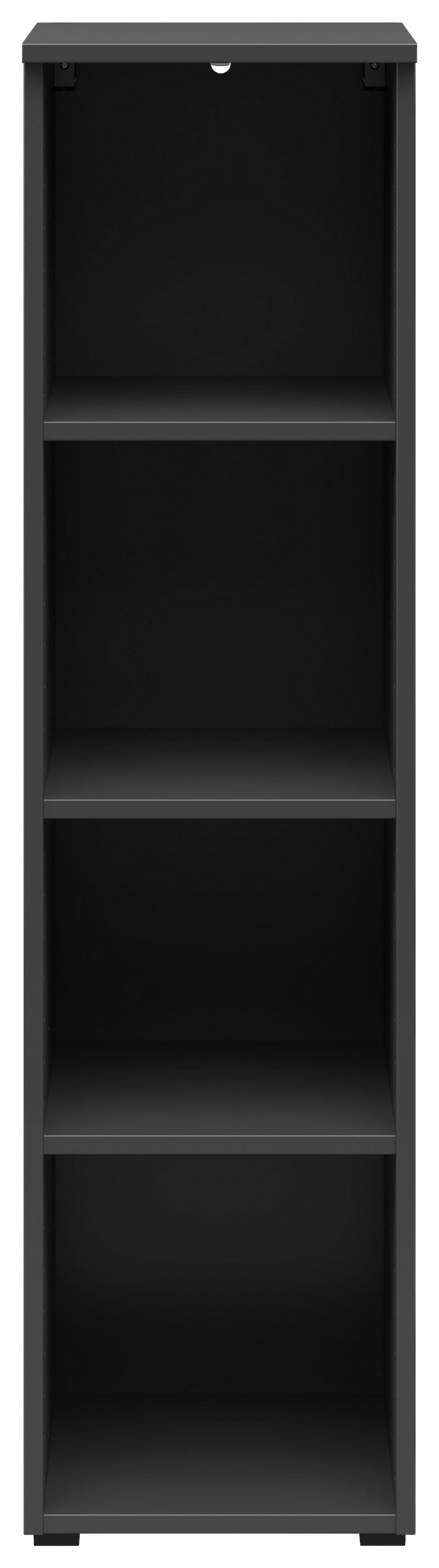 Regal Multi-Stauraum Typ 5 anthrazit B/H/T: ca. 30x115x40 cm Multi-Stauraum Typ 5 - anthrazit (30,00/115,00/40,00cm)
