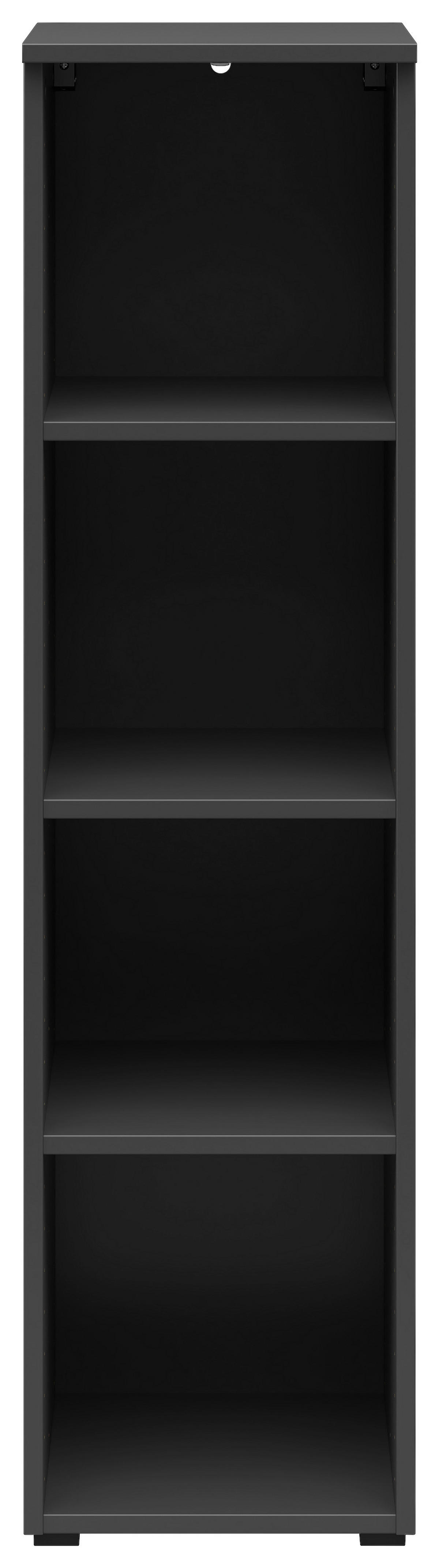 Regal Multi-Stauraum Typ 5 anthrazit B/H/T: ca. 30x115x40 cm Multi-Stauraum Typ 5 - anthrazit (30,00/115,00/40,00cm)