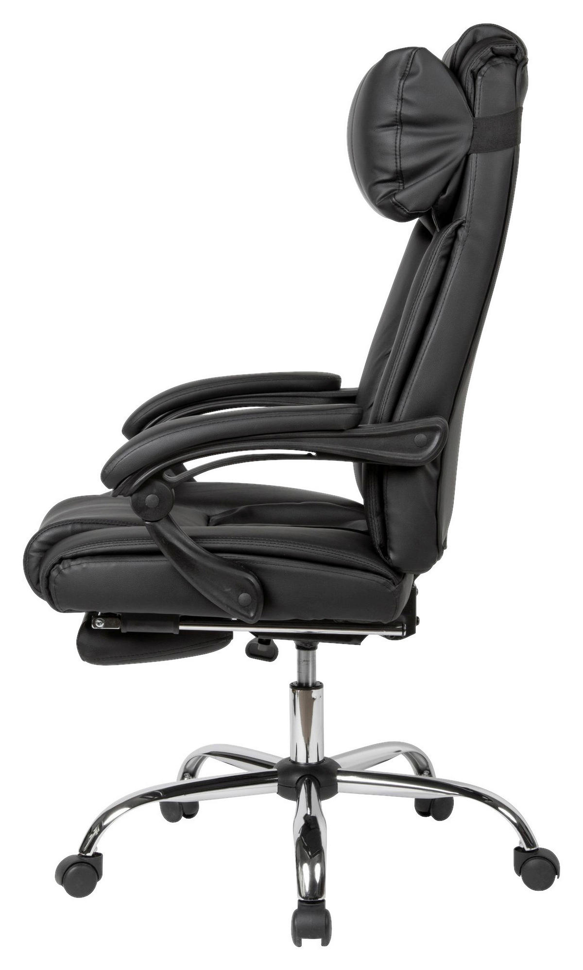 Drehstuhl schwarz Bürostuhl - schwarz (67,00/127,00/67,00cm) - Amstyle