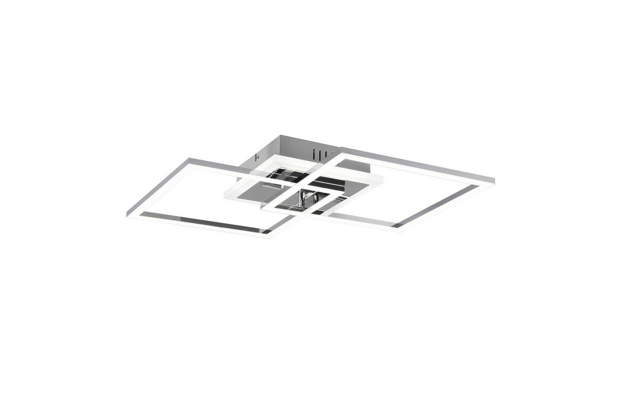 Reality Deckenleuchte R62793406 Venida Chrom Metall B/H/T: ca. 57x5x35 cm Venida - Chrom (57,00/5,00/35,00cm) - Reality
