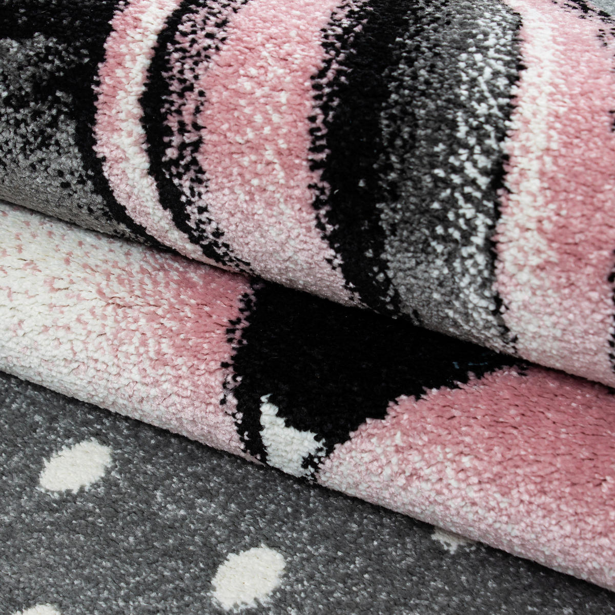 Ayyildiz Teppich KIDS pink B/L: ca. 80x150 cm KIDS - pink (80,00/150,00cm) - Ayyildiz