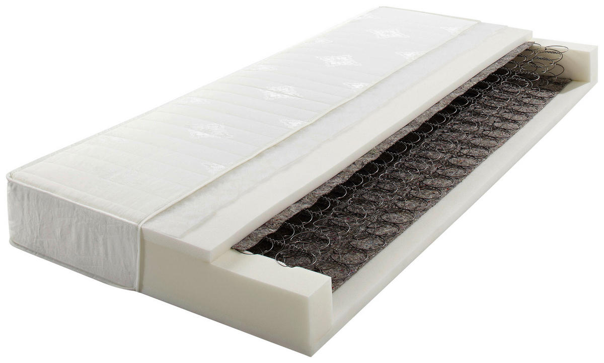 Tonnentaschenfederkernmatratze Terra Liegefläche B/L: ca. 100x200 cm Terra - (100,00/200,00cm)