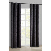 Kombivorhang Monte Carlo schwarz B/L: ca. 140x245 cm Monte Carlo - schwarz (140,00/245,00cm)