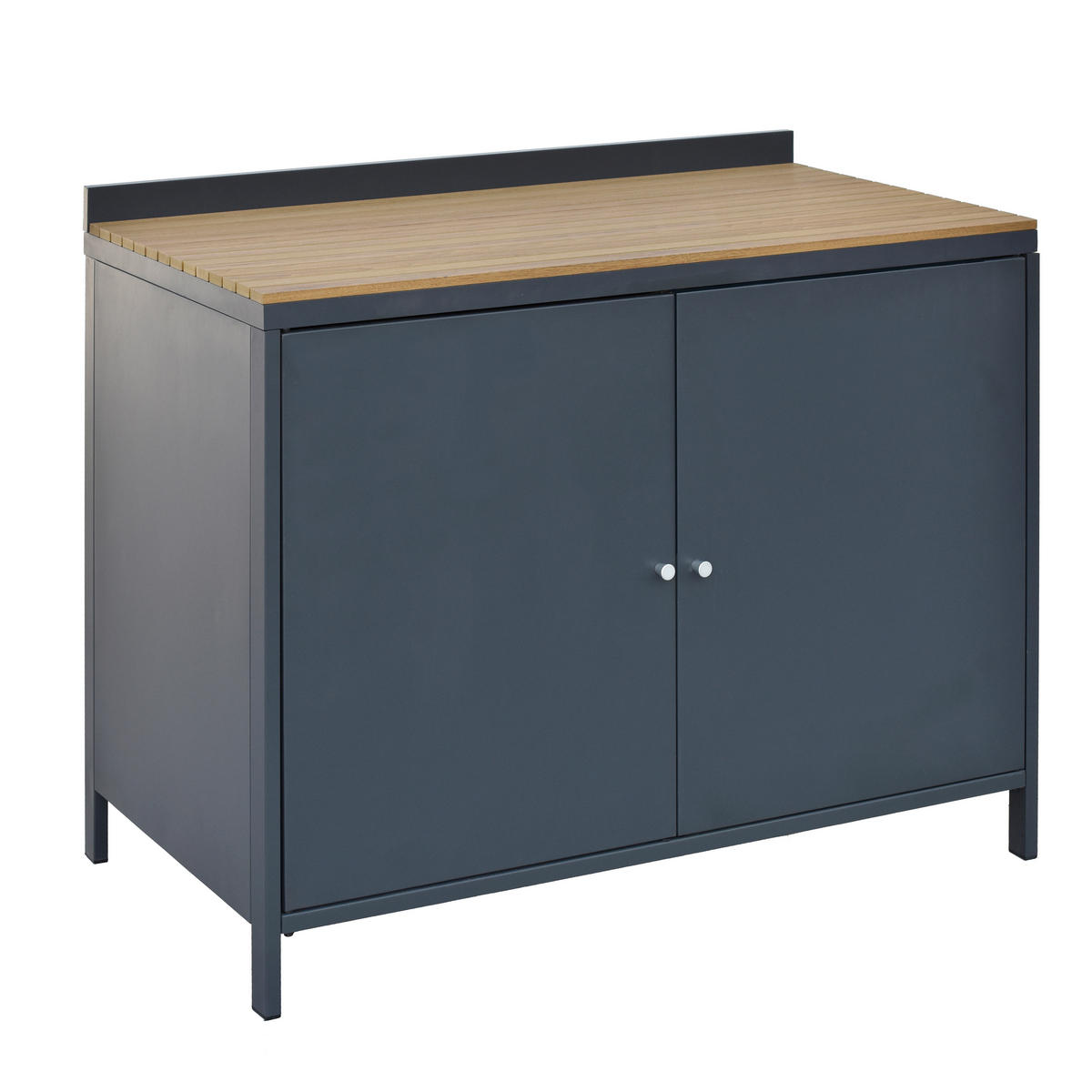 POCOline Outdoor-Küchenmodul anthrazit Aluminium B/H/L: ca. 110x89x61,5 cm Outdoor-Küchenmodul - natur/anthrazit (61,50/110,00/89,00cm) - POCOline