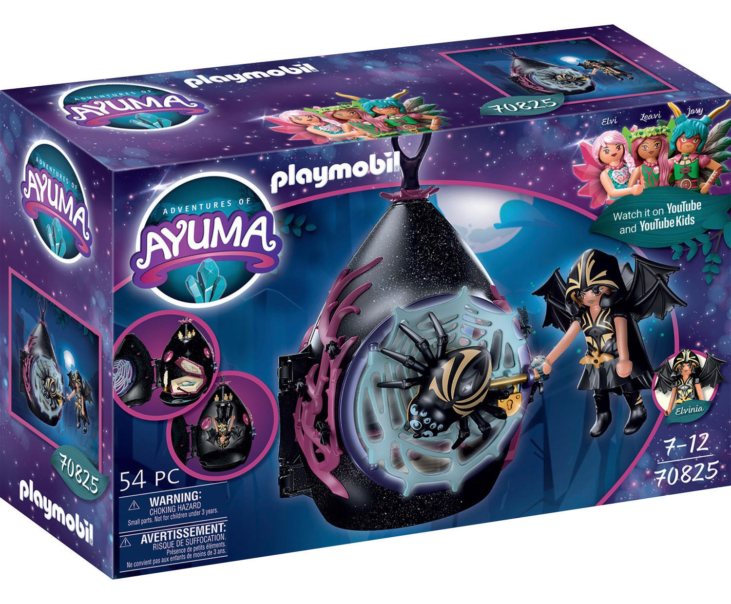 Playmobil Unterschlupf der Bat Fairies Ayuma 70825