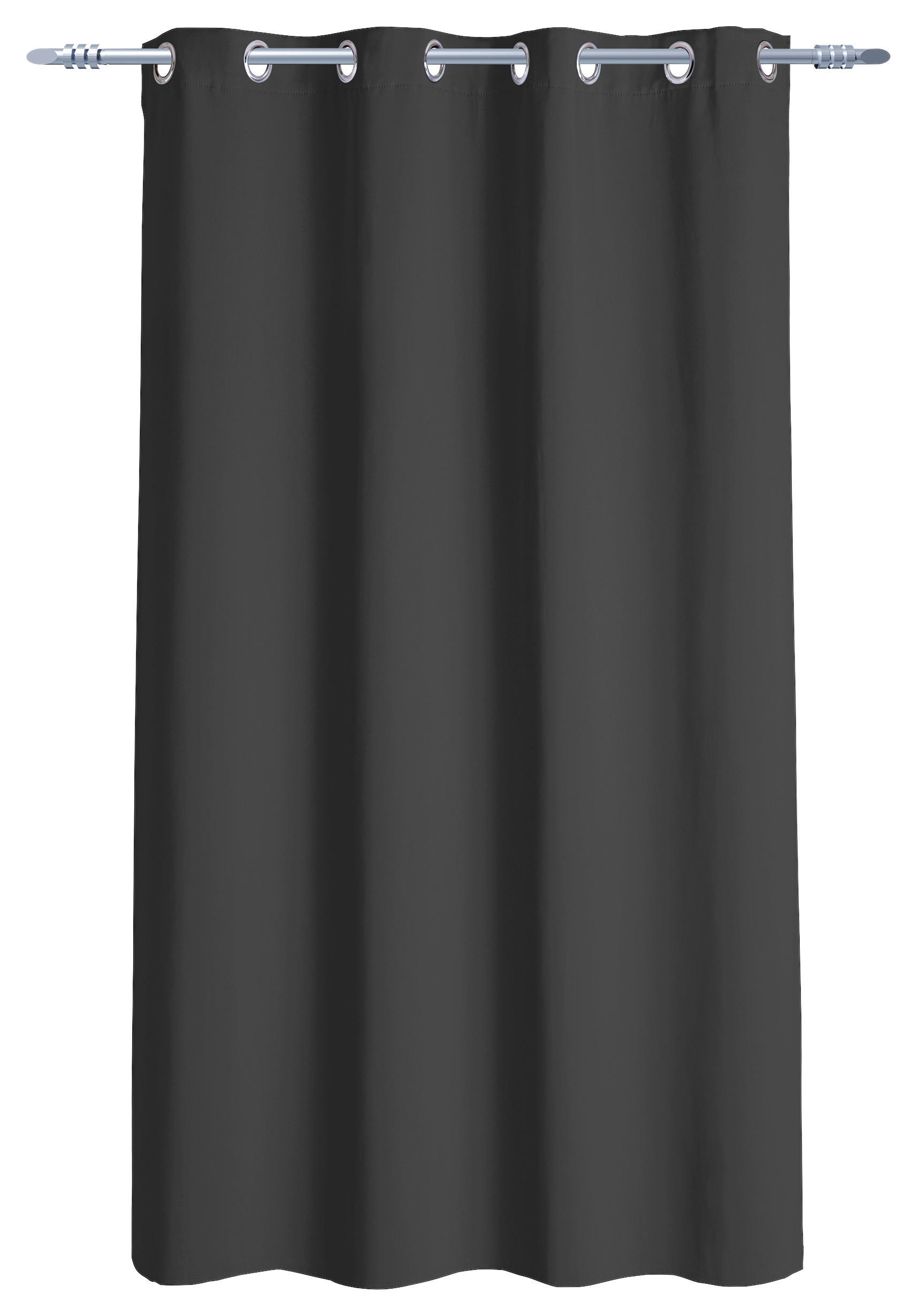 Ösenvorhang Verona anthrazit B/L: ca. 140x175 cm Verona - anthrazit (140,00/175,00cm)